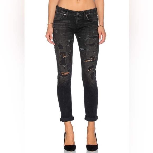 NWT AGOLDE Chloe Low Rise Slim in Liverpool sz 30 - Picture 1 of 14